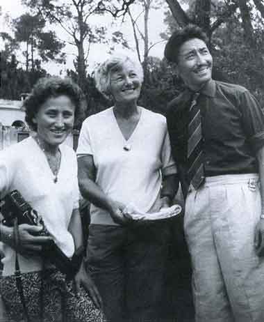
Madame Claude Kogan, Countess Gravina, Tenzing Norgay 1959 - A Fatal Obsession: The Women of Cho Oyu book

